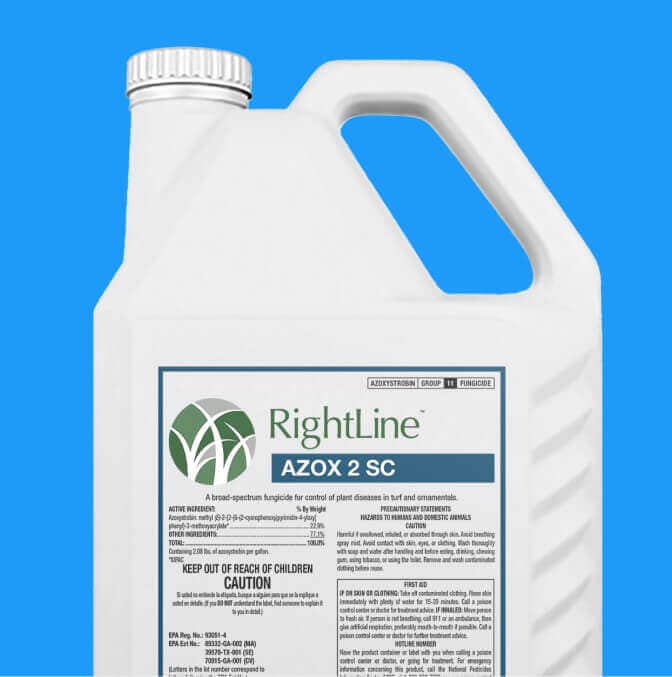 rightline azox 2 sc product label