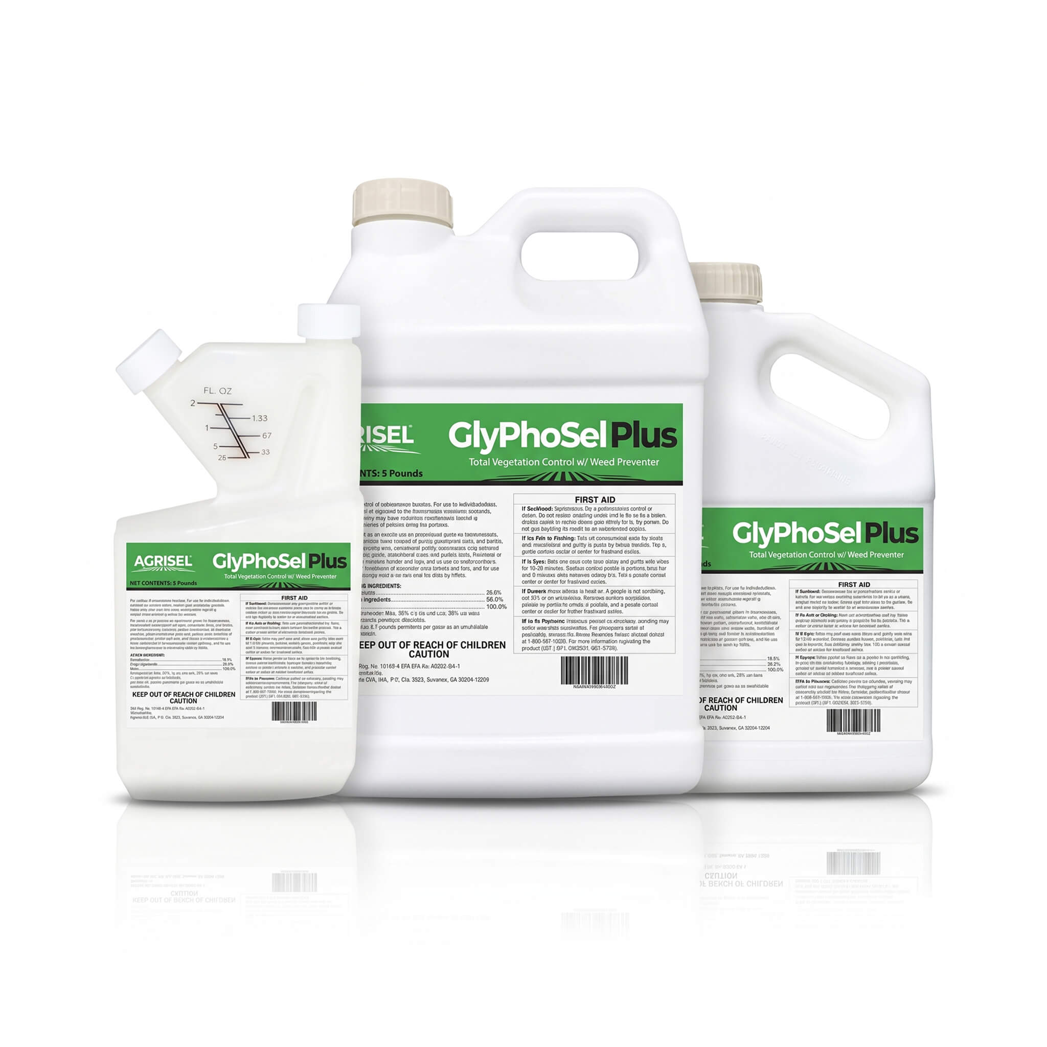 Glyphosel Plus bottles
