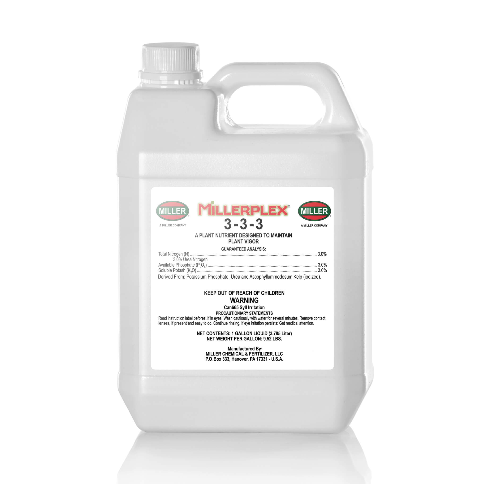 Millerplex fertilizer