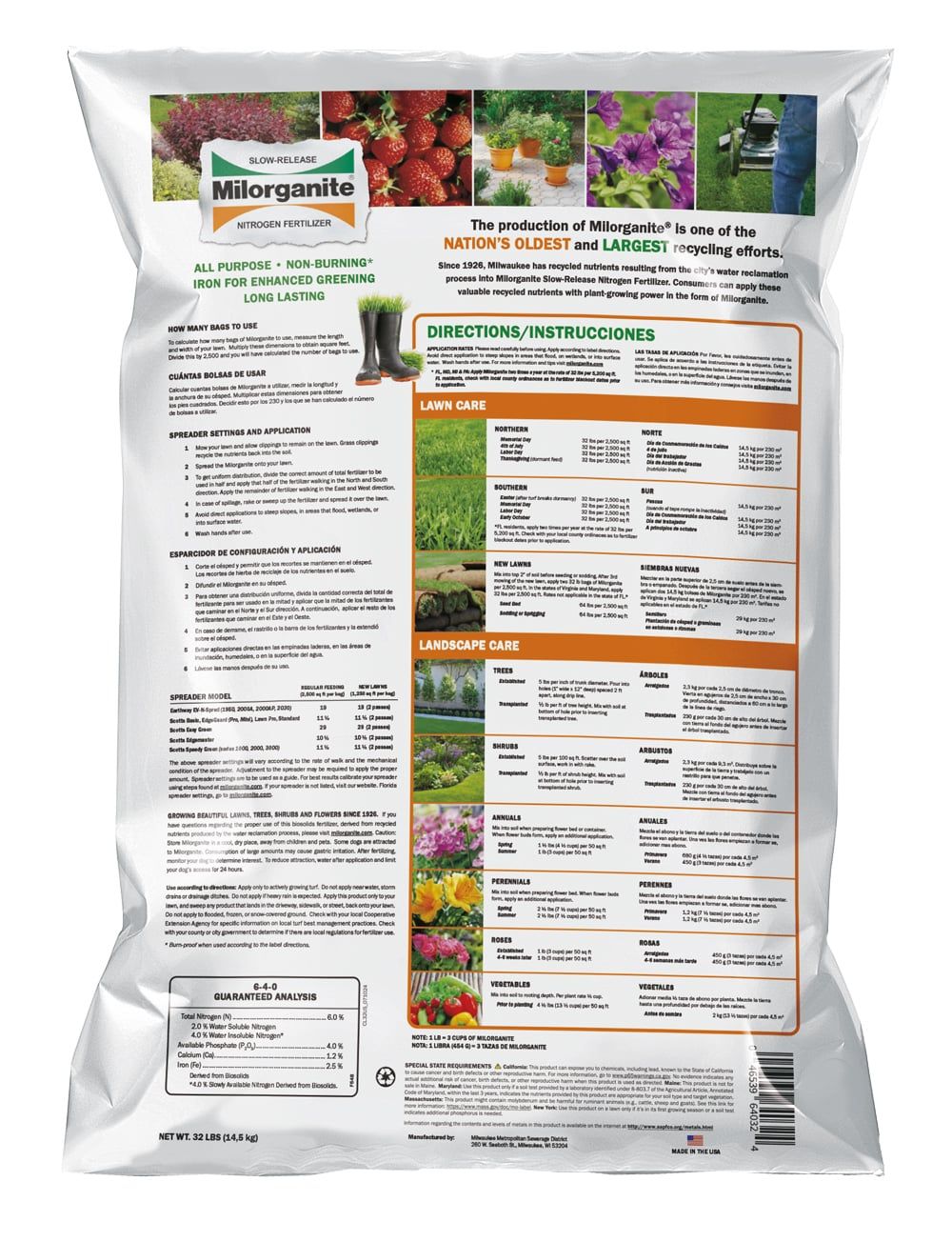 Milorganite 32 LBS - Image 2