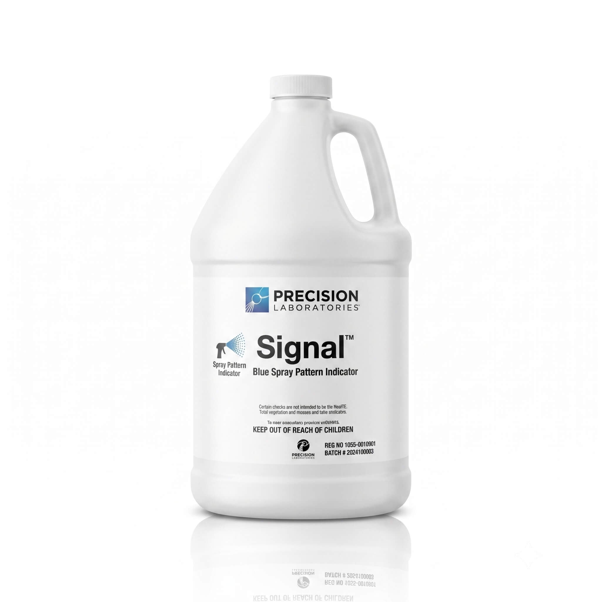 Signal Blue Spray Pattern Indicator