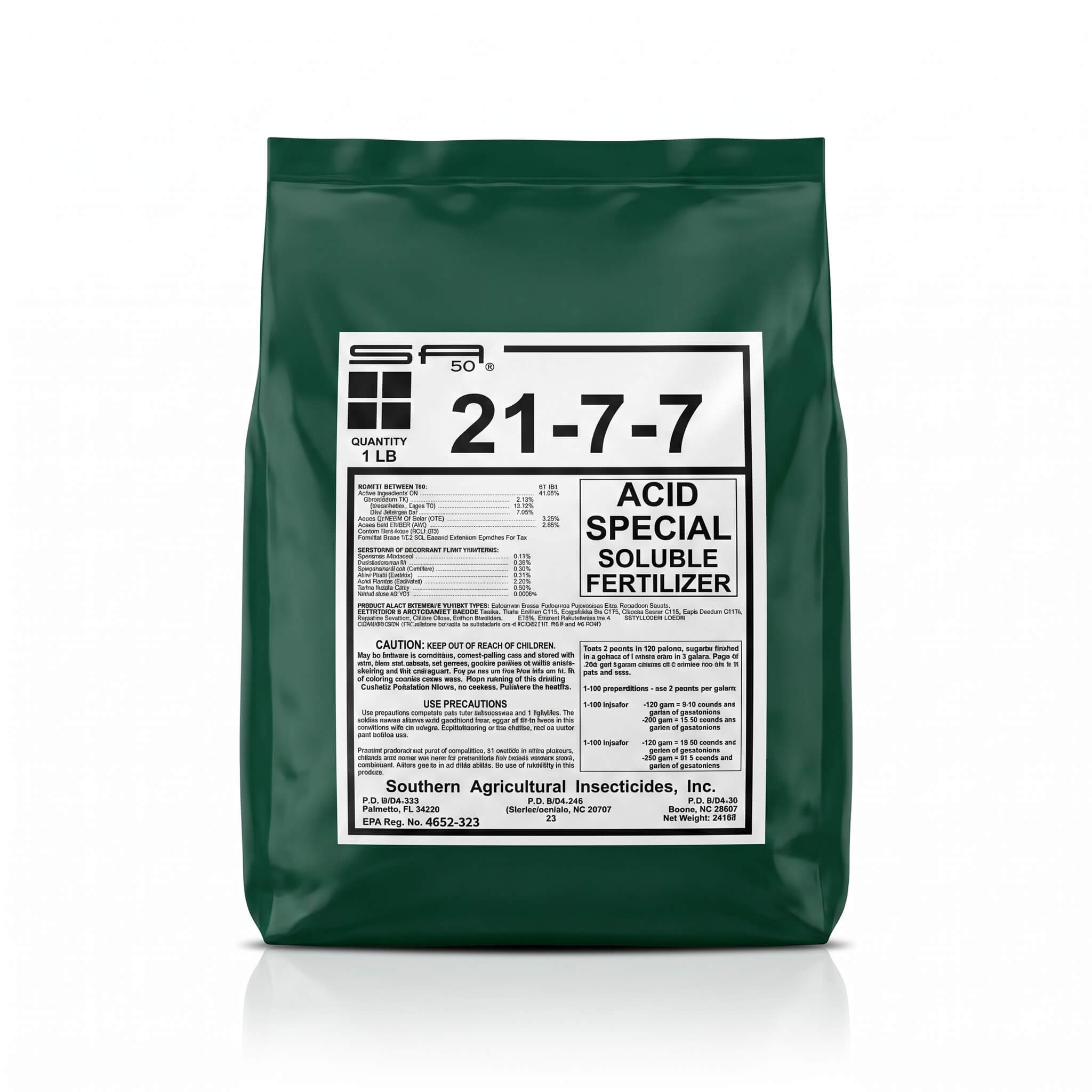 21-7-7 Water Soluble Fertilizer